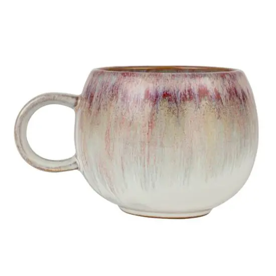 Hello Honey&reg; 3.25" Berry Bliss Reactive Glaze Stoneware Mugs, 4ct. {9}