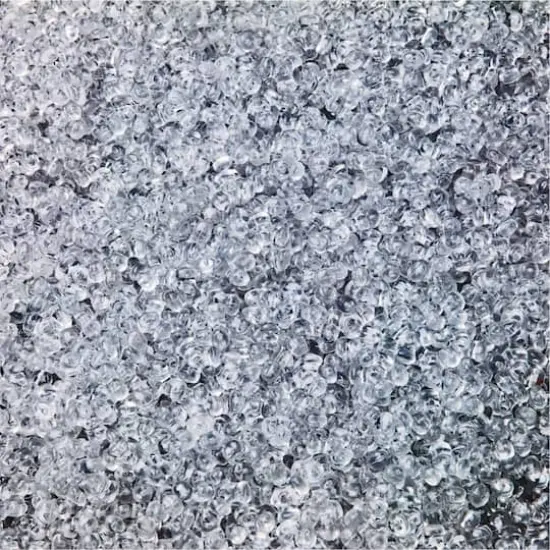 S&S&reg; Worldwide Transparent Clear Acrylic Tri-Beads, 11mm {1}