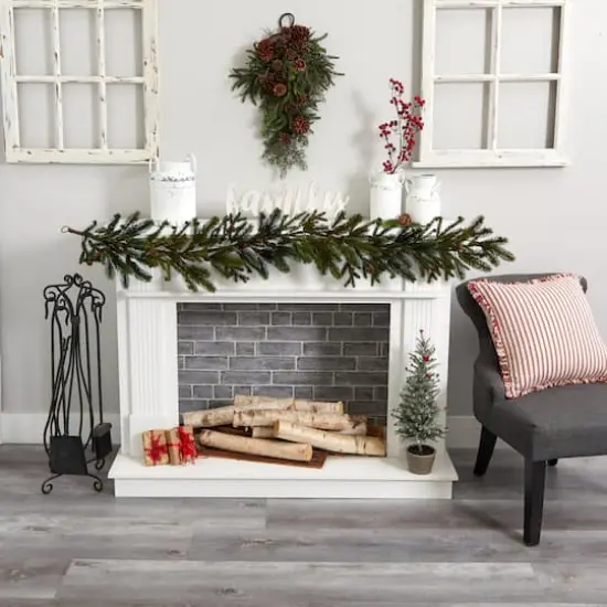 5ft. Pine & Pinecone Garland {4}