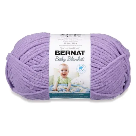 4 Pack Bernat&reg; Baby Blanket&trade; YarnBaby Lilac {1}