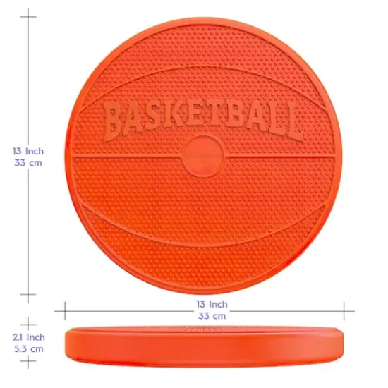 Bouncyband&reg; Orange Basketball Wiggle Seat Sensory Cushion {5}