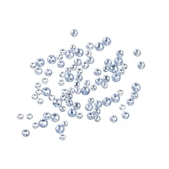 Round Flatback Austrian Crystals Mix by Bead Landing™, 90ct. Light Sapphire {1}