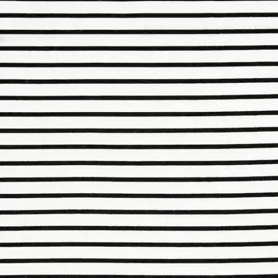 White & Black Stripes Cotton Fabric Mini Bolt by Loops & Threads® {3}