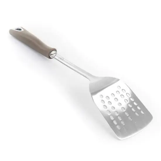 Martha Stewart Gray Stainless Steel Slotted Turner {5}