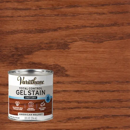 Varathane&reg; Total Control Water-Based Gel Stain American Walnut {3}