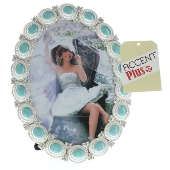 Sea Cabochon 5" x 7" Photo Frame {5}