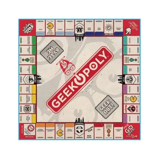 Geek-Opoly&trade; Board Game {4}