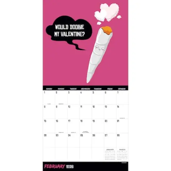 2026 Rated R Puns Wall Calendar {3}