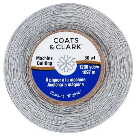 Coats & Clark&trade; Machine Quilting Thread, 1,200yd. NuGray {4}