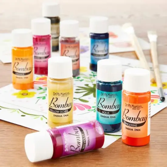 Dr. Ph. Martin's Bombay India Ink Set, 0.5oz. Set #2 {3}