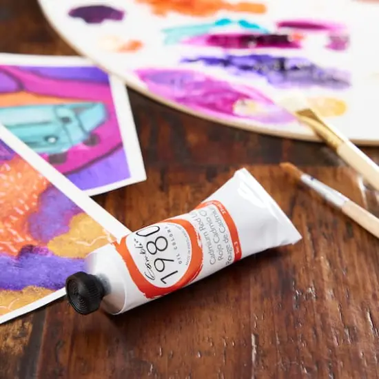 Gamblin 1980 Oil Color, 37mL Cadmium Red Light {3}