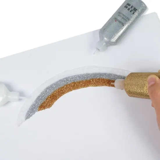 Mixed Glitter Glue, 3ct. by Recollections&trade; Metallic {4}