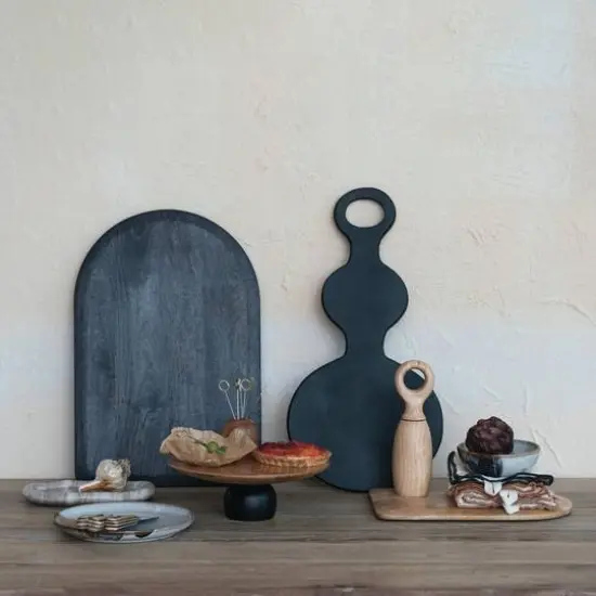 Hello Honey® 8.25" Natural Rubberwood Classic Salt & Pepper Mill {6}