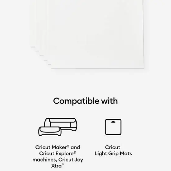 Cricut&reg; White US Letter Printable Vinyl, 12ct. {7}