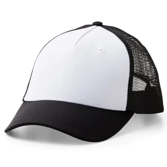 Cricut&reg; Black/White Trucker Hat Blank, 3ct. {1}