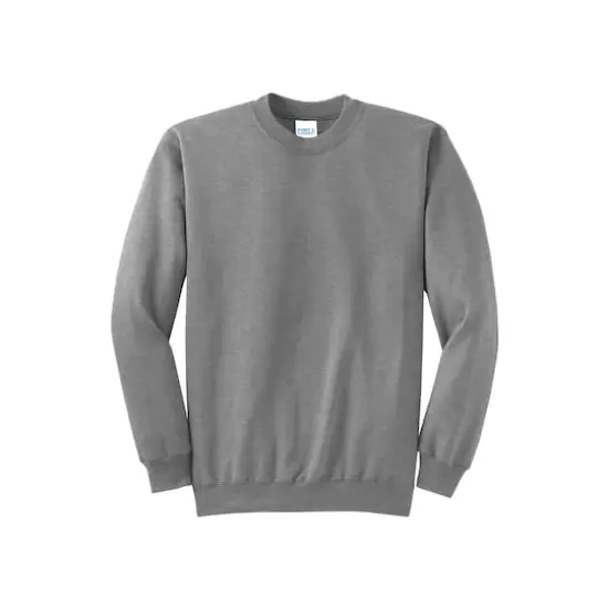 Port & Company&reg; Neutrals Core Fleece Crewneck Sweatshirt Athletic Heather {1}