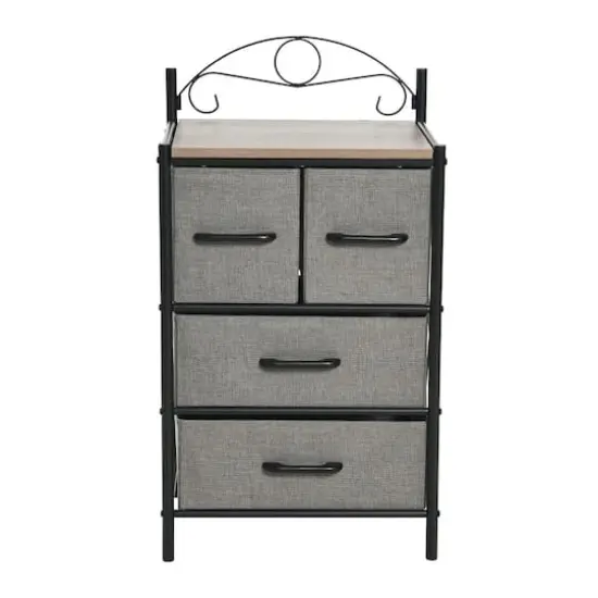Household Essentials Victoria 32" 4-Drawer Dresser Ashwood {5}