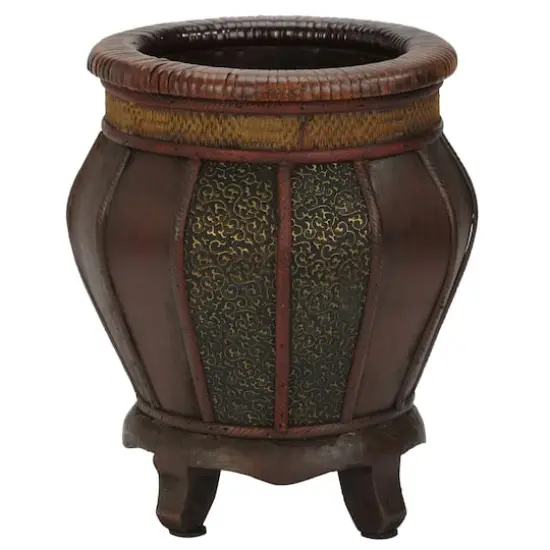 Decorative Wood Panel Planters (Set of 2) {3}