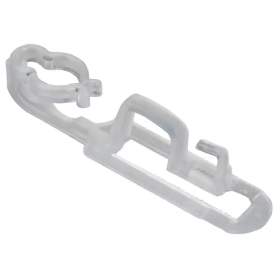 26ct. Clear Omni Universal Gutter & Shingle Christmas Light Clips {1}