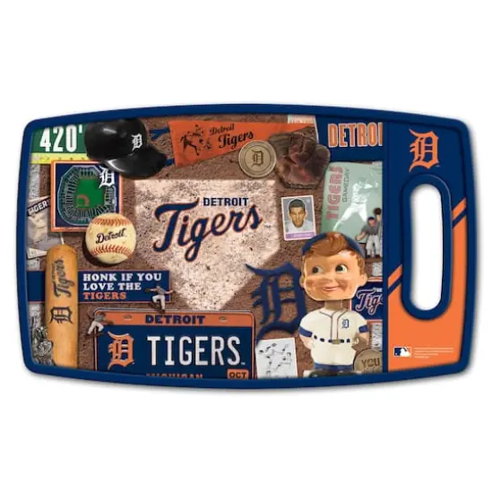 MLB Retro Series Cutting Board Detroit Tigers {1}