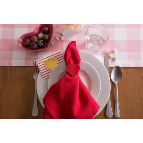 DII&reg; Red Heart Napkin Rings, 6ct. {4}