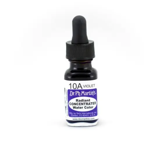Dr. Ph. Martin's&reg; Radiant Concentrated Watercolor, 0.5oz. 10A Violet {1}