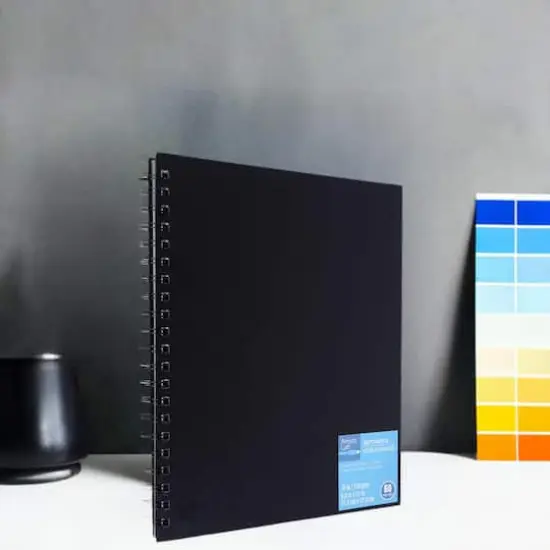 Black Wirebound Sketchbook by Artist's Loft&trade; {7}