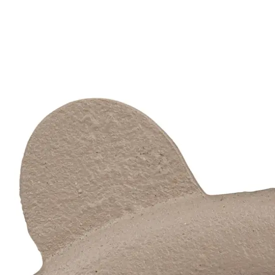 Hello Honey&reg; 9" White Scalloped Taper Candle Holder {6}