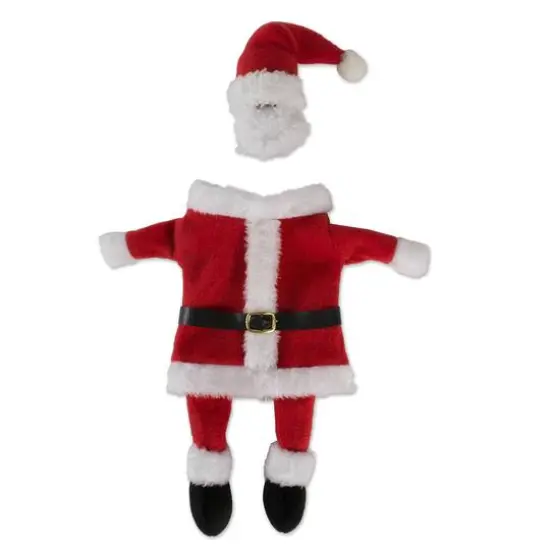 DII&reg; Santa, Reindeer, and Elf Wine Bottle Outfits Set {8}
