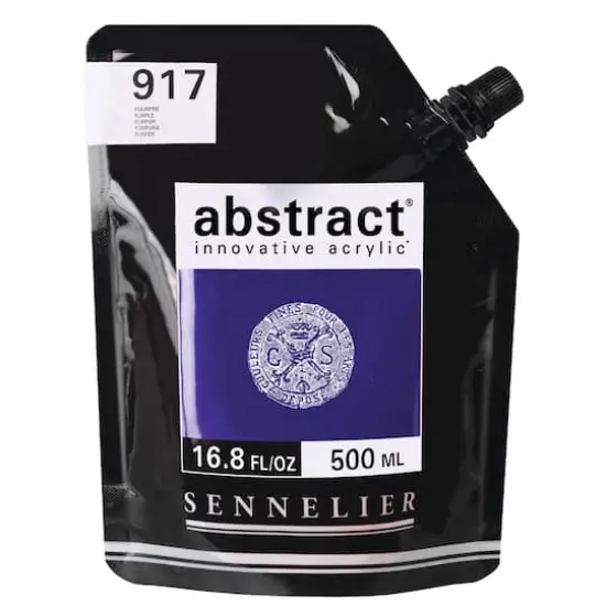 Sennelier Abstract&reg; Innovative Acrylic, 500mL 917 Purple {1}