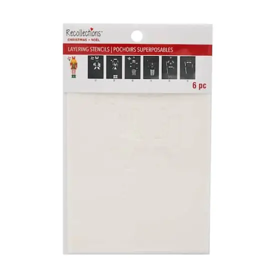 4" x 6" Nutcracker Layering Stencil Set by Recollections&trade; {1}