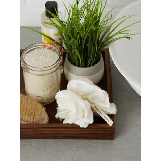 European Soaps Bamboo Pouf {5}