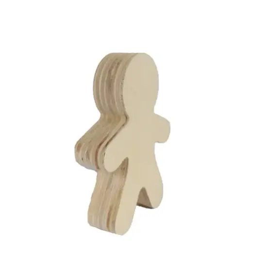 5" Gingerbread DIY Wood D&eacute;cor, 3ct. by Make Market&reg; {3}