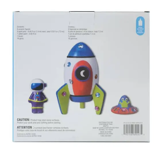 Ceramic Rocket Craft Kit by Creatology&trade; {3}