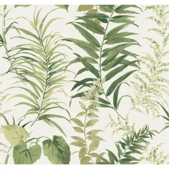 RoomMates Fern Forest Peel & Stick Wallpaper Mural Green {1}