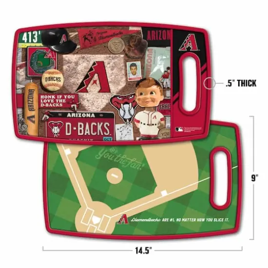 MLB Retro Series Cutting Board Arizona Diamondbacks {4}