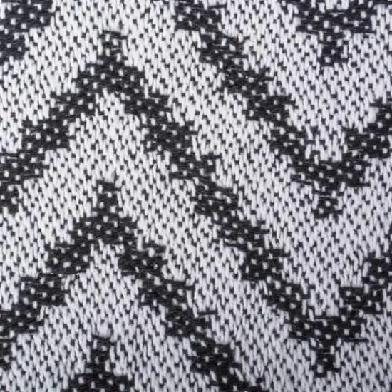 DII&reg; Black Large Chevron Throw {4}