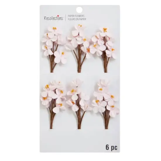Paper Cherry Blossom Embellishments by Recollections&trade; {4}