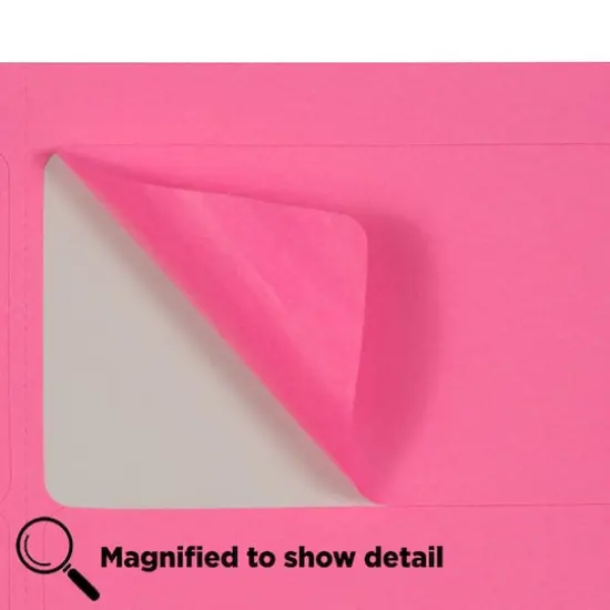 JAM Paper Standard Address Labels, 120ct. Ultra Pink {6}