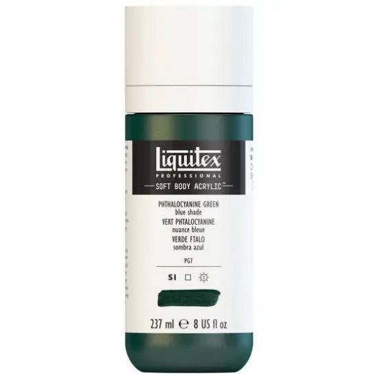 Liquitex&reg; Professional Soft Body Acrylic Color, 8oz. Phthalocyanine Green (Blue Shade) {6}