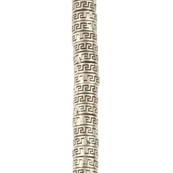 Antique Silver Metal Large Hole Spacer Beads, 7.5mm by Bead Landing&trade; {1}