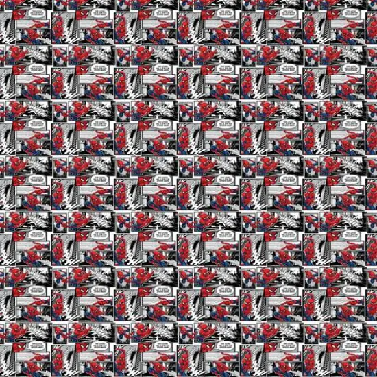Marvel Spider-Man Comic Cotton Fabric {3}
