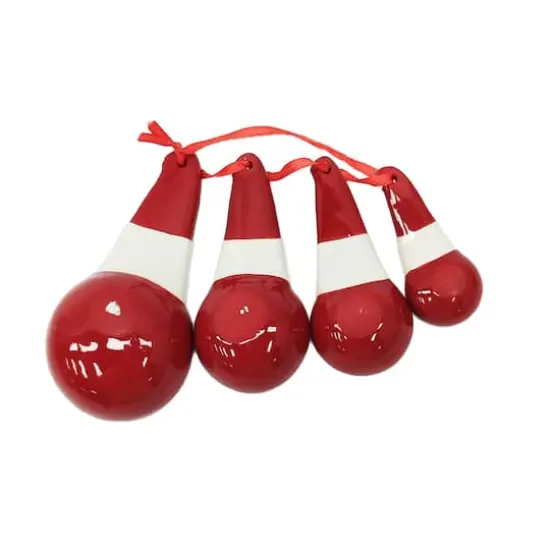 Santa Ceramic Measuring Spoon Set by Ashland&reg; {3}