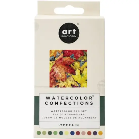 Prima&reg; Watercolor Confections Terrain Watercolor Pans {5}