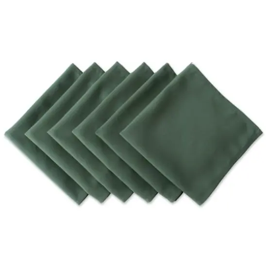 DII&reg; Fabric Napkins, 6ct. Dark Green {1}