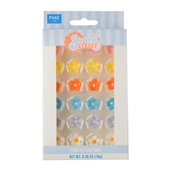 PME Cake Sweet Street&reg; Flowers Icing Decorations {3}