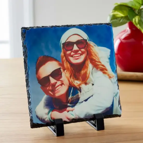 6" Square Slate Sublimation Blank by Make Market&reg; {6}