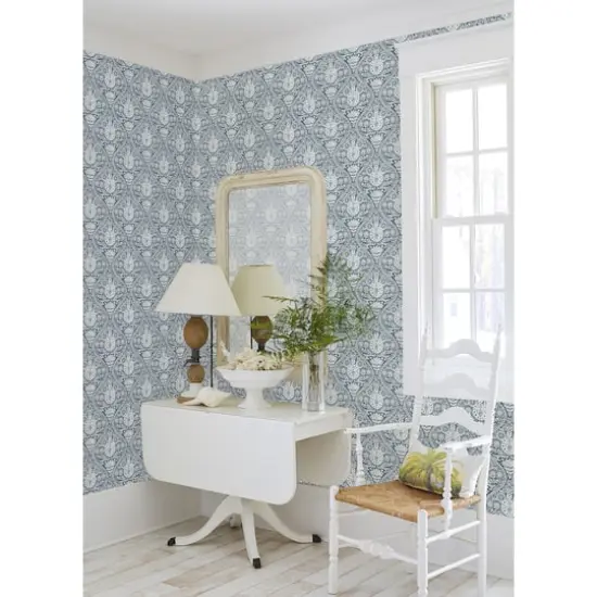 RoomMates Disney&reg; Mickey Mouse Block Print Peel & Stick Wallpaper Blue {4}