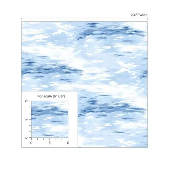 Tommy Bahama Midair Peel & Stick Wallpaper Horizon {8}