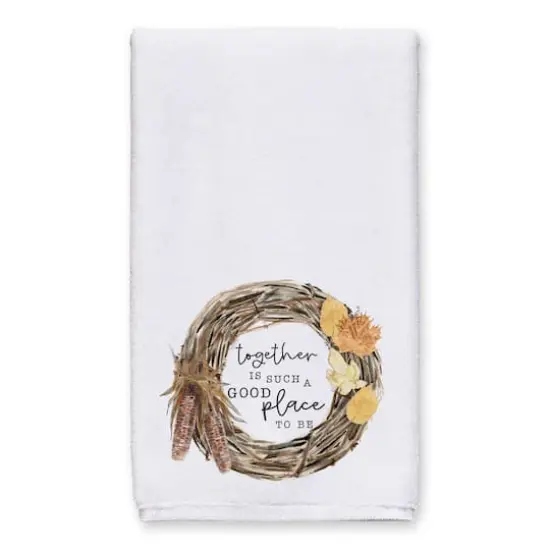 Together Wreath Tea Towel Set {3}